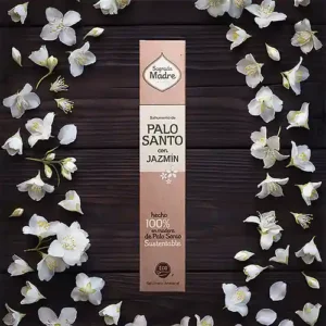 Incenso Palo Santo com Jasmim Sagrada Madre